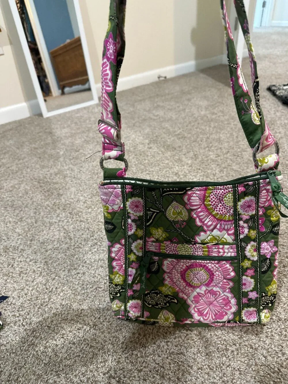 Vera Bradley Tote – Olivia Pink – Very Good Condition